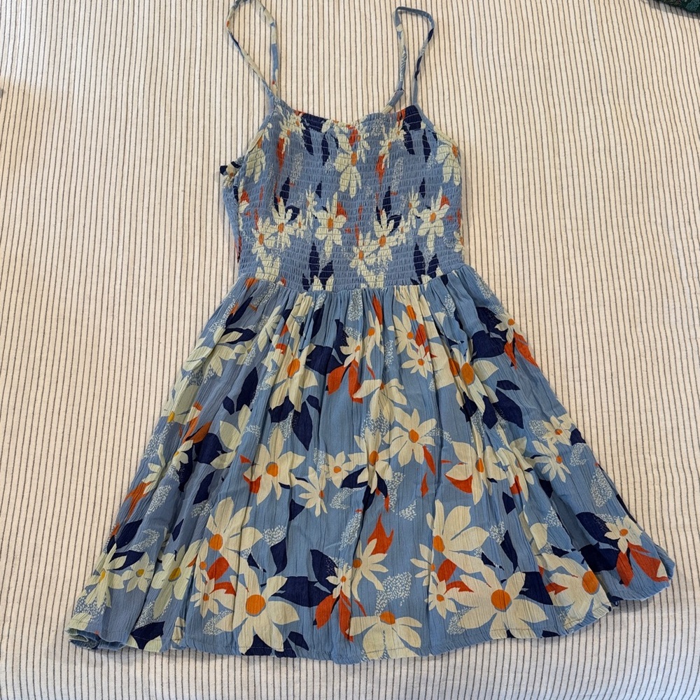 Floral Blue Sundress
